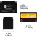 Mighty Max Battery YTX9-BS Replacement for Polaris Outlaw 525 ATV (2008-2011) | High Performance & Durable - Buy Online on GoSupps.com