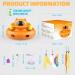 Dreamon 4-in-1 Interactive Electric Cat Toy - Self-Entertainment Cat Intelligence Toy with 5 Spring Replacements & USB | Best for International Shipping - Buy Online on GoSupps.com