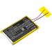 Replacement Battery for Steelseries Arctis 1 3 7 7P - High Capacity 1200mAh/3.7V (AEC503759) - International Shipping Available - Buy Online on GoSupps.com
