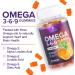 Omega 3 6 9 Vegan Gummies - Triple Strength Heart & Brain Support Supplement - Non-GMO Orange Flavor - 60 Count - Buy Online on GoSupps.com