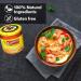 AYAM Laksa Curry Paste - 100% Natural Ingredients - Malaysian Great Flavours - Mild Flavour - Easy and Quick Home Cooking - Gluten-Free - Dairy-Free - Non-GMO No MSG No Preservatives - 185g - Buy Online on GoSupps.com