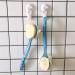 Long Handle Shower Body Brush with Comfy Bristles and Loofah for Skin Exfoliating - Blue - Buy Online on GoSupps.com