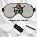 Buy SSIMOO Cute Cactus & Bull Skull Double-Sided Eye Mask - Soft Light Blocking for Better Sleep - International Shipping Available - Buy Online on GoSupps.com