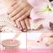 Obidodi 96pcs Kids False Nails Girls Press on Nails Short Full Cover Fake Nail Kits Kids Stick on Nails Girls Children Nail Design Decoration False Nails for Kids Kit - Buy Online on GoSupps.com