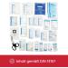 First Aid Bag for Companies & Home | DIN 13157 Certified | Red Association Pocket with Filling | Portable First Aid Kit - Buy Online on GoSupps.com