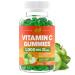 Vitamin C 1000mg Gummies for Adults & Kids - Maximum Strength Immune Support Collagen Support for Skin - Sour Green Apple Flavor - Gluten Free Non-GMO 100% Vegetarian - 90 Gummies (30 Servings) 90 Count (Pack of 1)