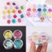 Bitefu 80 Pack Empty Cosmetic Containers - Transparent Plastic Storage Box with Mini Spatula for Creams & Travel - 5g 5ml Sample Pots - Buy Online on GoSupps.com