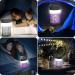 Mosquito Killer lamp Portable Bug Zapper Light Bulbs & Waterproof Camping Lantern 1800mAh Battery USB and Solar Rechargable LED Insect & Fly Killer for Outdoor Home Bedroom Backyard Patio Black - Buy Online on GoSupps.com