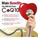 CoQ10 200mg Softgels for Heart Health | Powerful Antioxidant & Energy Booster | High Absorption Nutritional Supplement | 40 Count - Buy Online on GoSupps.com