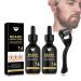 Shantou Yingji 2 pieces beard growth oil beard care oil set for men beard care natural beard oil beard thickening oil beard care and thickening 2 pieces x 60 ml hair1
