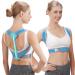 Posture Corrector for Men and Women - Adjustable Full Back Support - Breathable Back Corrector Back Corrector Posture Improvement and Neck Back Shoulder Pain Relief (Medium)