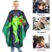 Kids Waterproof Dinosaur Haircut Cape - Adjustable Snap Closure for Boys | Barber Cape Cover and Hair Cutting Apron - Buy Online on GoSupps.com