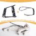 PETTOM Cat Harness with Lead - Adjustable Floral Design for Outdoor Walking - S Chest 18-30 CM, Black - Buy Online on GoSupps.com
