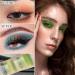 15 Color Green Eyeshadow Palette | Highly Pigmented Matte & Shimmer | Waterproof Long Wear Glitter Makeup for Women - Buy Online on GoSupps.com