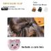 60 Pcs Mini Hair Claw Clips for Girls & Women - Small Pins Clamps in 3 Colors - Buy Online on GoSupps.com