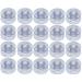 NGOSEW Plastic Bobbins for Singerr Heavy Duty 44S 4411, 4423, 4452, 5511, 5523, 5532 20