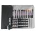 Makeup Brush Set 16-Piece Makeup Brush Set Foundation Brush with Travel Cosmetic Bag Eyeshadow Foundation Blending Full Face Makeup Brush Concealer Eye Shadow Face Make Up Brushes