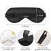 Haskirky Light Blocking Eye Mask for Deep Sleep - Breathable & Adjustable for Adults - Ideal for Travel, Yoga, Meditation - Cute Kawaii Stars Design - Buy Online on GoSupps.com