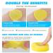 Buy Turmeric Kojic Acid Cleansing Pads | Exfoliating Face Pads for Dark Spots | 60 Compressed Facial Sponges Shop Now - Buy Online on GoSupps.com
