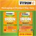 Vitron-C Iron Supplement + Vitamin C Coated Tablets 60 ct - Vitron-C - Buy Online on GoSupps.com