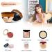 Endoto 2-Piece Foundation Brush Set | Kabuki Flat Top & Blush Brush for Liquid & Cream Makeup | Premium Quality (Black + Black) - Buy Online on GoSupps.com