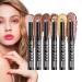 Creamy Eyeshadow Stick Shiny Glitter Makeup Pen - 6 Shades Concealer Pen for Weddings Parties & Costumes
