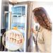 SHOWERORO Plastic Egg Cartons Box Egg Carton Eggs Kitchen Egg Platter Fridge Egg Holder Double Egg Organizer re-usable White 22.3X10.1X8.9CM - Buy Online on GoSupps.com