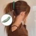 4 Pieces Banana Clips Firm Non-Slip Clips Practical Hair Clips Double Rows Of Gripping Teeth Clips Colorful Vertical Banana Clips Ponytail Hair Accessories For Ladies And Girls - Buy Online on GoSupps.com