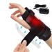 Wrist Electric Heating Pad for Carpal Tunnel Relief, Adjustable Wrist Support Brace with Splints, Wrist Brace for Right & Left Hand, Heated Wrap for Injuries, Arthritis, Wrist Pain, Sprain-Large
