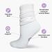 Hyaluxe Women's Diabetic Ankle & Compression Crew Socks - Non-Binding, Cushioned, Size 6-10 (4 Pairs) - Buy Online on GoSupps.com