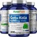NusaPure Gotu Kola Capsules 20:1 Extract 200 mg Equivalent to 4000mg Per Veggie Caps 200 Count Non-GMO Vegan Bioperine - Traditional Herb Extract - Buy Online on GoSupps.com