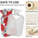 Naanle 2L Hot Water Bottle with Floral Cover - Menstrual Cramps Pain Relief & Heat Therapy - Buy Online on GoSupps.com
