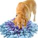 Ieuumler sniffing carpet dog smell training sniffing ceiling food mat training mat for pet dog cats cats ie075 (45x45cm blue & purple) 45x45cm blue & purple