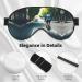 Car & Bicycle Print Unisex Sleeping Eye Mask | Soft Light-Blocking Comfort | Black - Ideal for Travel & Relaxation - Buy Online on GoSupps.com