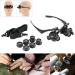 Magnifying Glasses Headband Magnifier 10X 15X 20X 25X Magnification Adjustable LED Light Magnifier Jewellery Watch Repair Magnifying Glass Tool - Buy Online on GoSupps.com