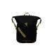 geckobrands Lightweight 30L Waterproof Backpack, Black/Gold - Watertight Backpack for Hiking and Light Water Activities 30 L Black / Gold