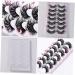 minkissy 7 Pairs false eyelashes false lash extensions colored eyelashes individual cosplay lashes colored lashes fake eyelashes lashes with color extend artificial fiber halloween - Buy Online on GoSupps.com