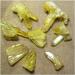 Gift Natural Yellow Crystal Quartz Citrine Cluster Specimen Ornaments Approx 6cm for Full of Texture 85-120g - Buy Online on GoSupps.com