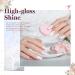 Beetles Romantic Wedding Gel Nail Polish Set - 6 Colors French White, Soft Pink Glitter Bridesmaid Manicure Kit - Buy Online on GoSupps.com
