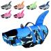 Cit toile life jacket dog shark light and safe for water sports dog swimming vest with handle and reflective for small medium and large dogs blue camouflage XXL XXL blue camouflage blue