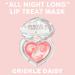 All Night Long Lip Treat Mask - Hydrating Overnight Lip Care with Avocado Olive & Coconut Oil - Vitamin-Rich Moisture for Soft Smooth Lips - 20ml Cotton Candy - Buy Online on GoSupps.com