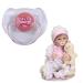 Skrskr Baby Schnuller Schnuller accessories Reborn baby dummy pacifier magnet Reborn Doll Supplies magnetic pacifier for doll makes your doll look more realistic