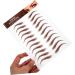 SKISUNO 5 Sheets eyebrow waterproof grooming shaping eyebrow authentic eyebrow sticker - Buy Online on GoSupps.com