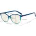 CessBlu Oversize Blue Light Filter Cat-Eye Glasses for Women - Anti Glare UV Protection Reading & Computer Use - Purple 2.5x - Buy Online on GoSupps.com