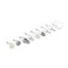 Pure Enrichment PureNails Luxe 9-Piece Replacement Nail Drill Set