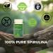 ME LIFE & HEALTH Spirulina Capsules 100% Organic spirulina Powder (120 ct) 500mg Rich in Protein vitamind A B12 Antioxidants & Vitamins Vegan Natural and Pure spirulina Non-GMO & Gluten Free - Buy Online on GoSupps.com