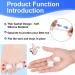 12PC Toe Spreader Gel - Silicone Toe Separator for Overlapping Toes Pressure Relief for Running Hiking & Yoga - Buy Online on GoSupps.com