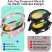 Samsung Galaxy Watch 5/4 44mm Screen Protector Case 6+6Pack - Bubble Free Tempered Glass Film, Waterproof Hard PC Bumper - Black/Rose Gold/Pink/Silver/Leopard/Clear - Buy Online on GoSupps.com