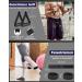Zacro Resistance Bands Set | 6 Fitness Straps with Handles & Ankle Strap - Strength Training for Men & Women (10-90lbs) | International Shipping - Buy Online on GoSupps.com