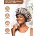 Mikimini Leopard Shower Hood for Girls & Women | Stylish Waterproof Bathing Shower with Black Lace | Reusable & Medium-Sized - Buy Online on GoSupps.com